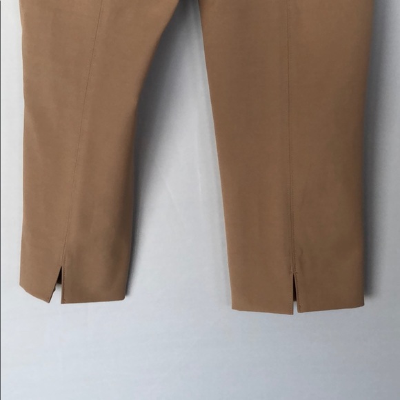 NWT WHBM The Slim  Crop Pant Size 2 Tan - Picture 15 of 15